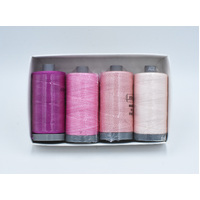 Aurifil 28wt 750m Colour Bundles - Pink 4