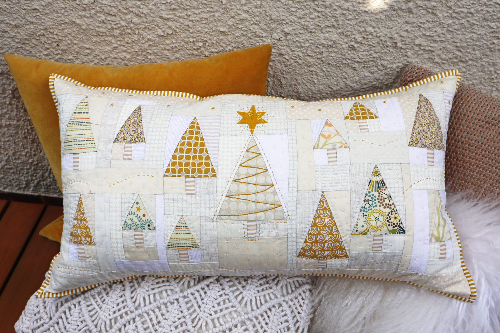 60 Cute Christmas Pillows - Chandeliers and Champagne