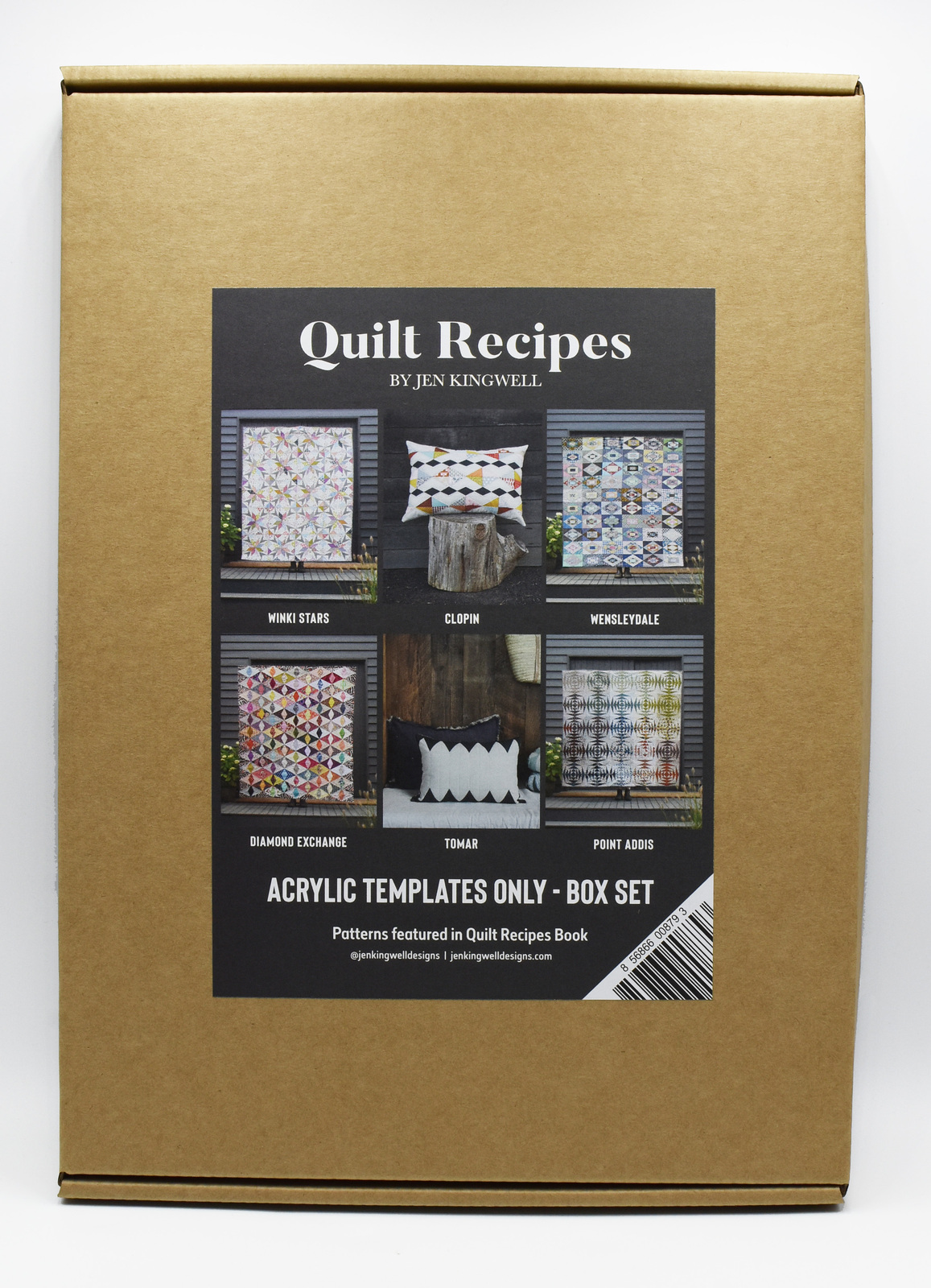 Quilt Recipes Box Set of 6 Acrylic Template Sets