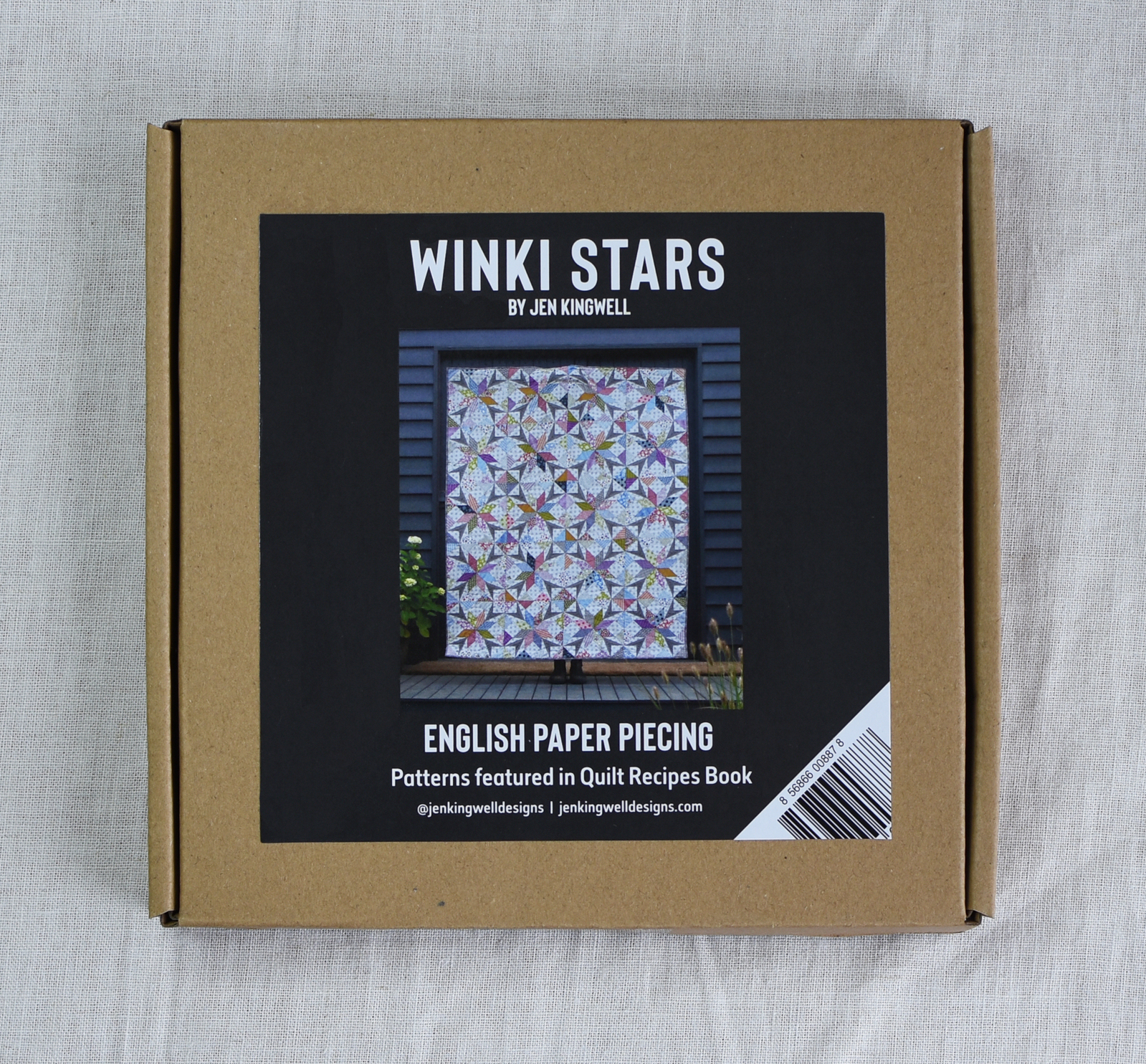 Winki Stars English Paper Piecing Papers Pack, Jen Kingwell Designs  #JKD-8878