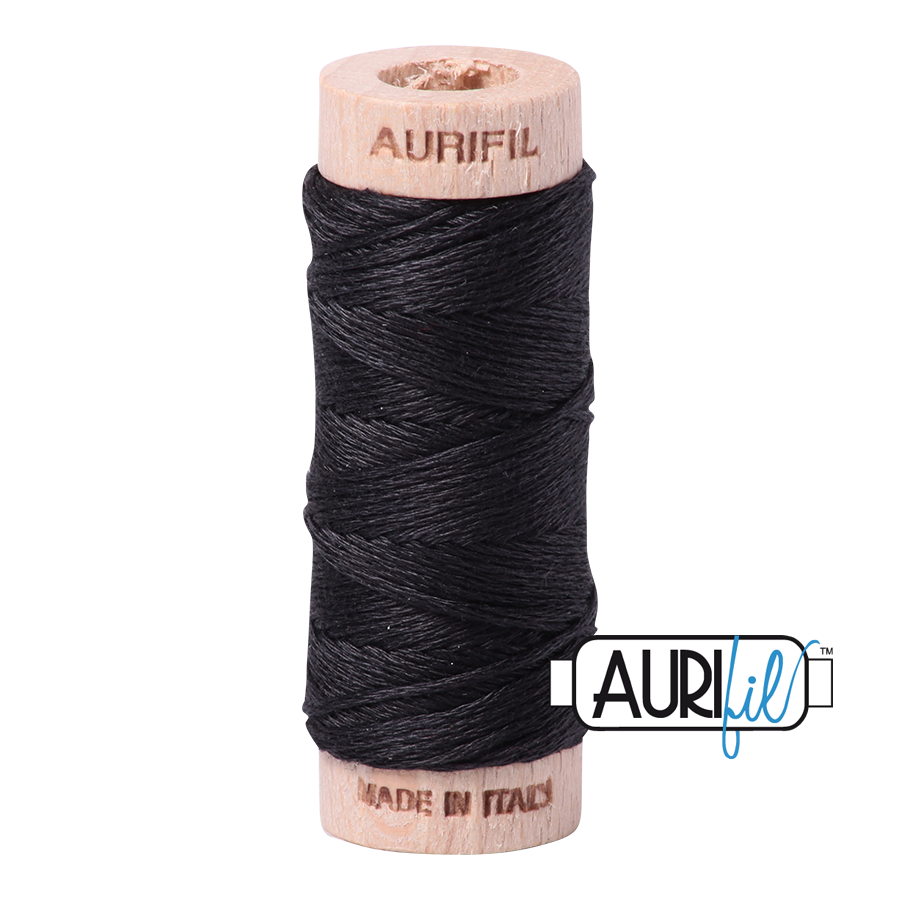 8956-350m Aurifil 12wt Lana Wool Thread