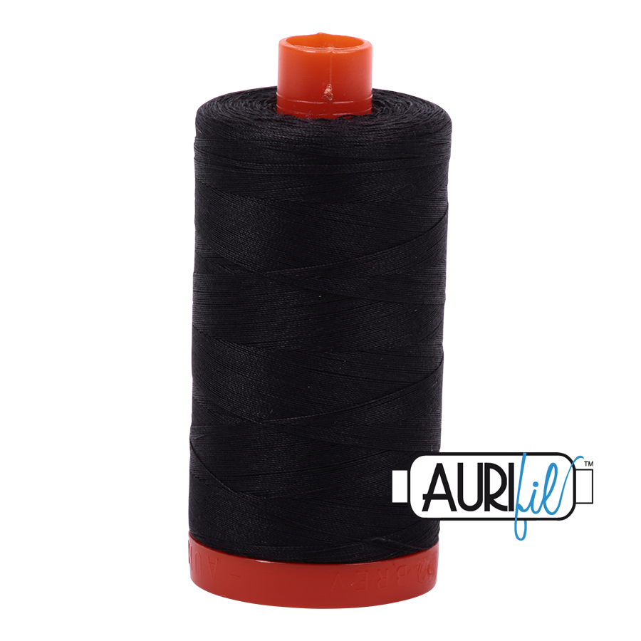 Aurifil 50 WT Cotton Mako Large Spool Thread Dove