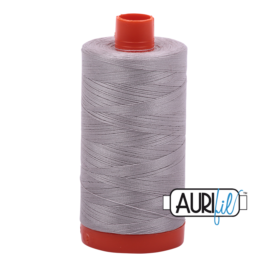 Aurifil Cotton Mako Thread 50wt 1300m Midnight