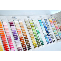 Aurifil Cotton Mako' Colour Chart - Thread Card
