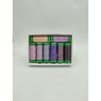 Aurifil 40wt 150m Colour Bundles - Purple 8