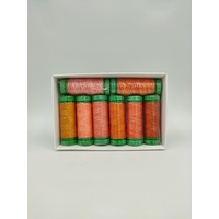 Aurifil 40wt 150m Colour Bundles - Orange 8