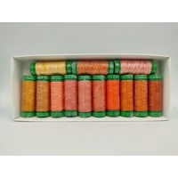 Aurifil 40wt 150m Colour Bundles - Orange 13