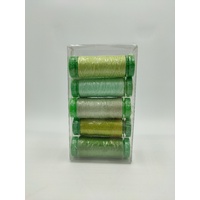 Aurifil 40wt 150m Colour Bundles - Green 5