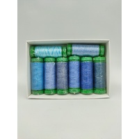 Aurifil 40wt 150m Colour Bundles - Blue 8