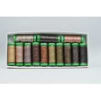 Aurifil 40wt 150m Colour Bundles - Brown 13