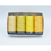 Aurifil 28wt 750m Colour Bundles - Yellow 4