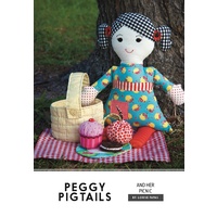 Peggy Pigtails Soft Toy Pattern