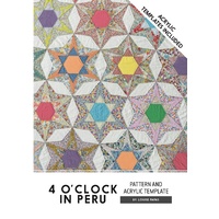 4 O'Clock In Peru Pattern And Acrylic Templates (ATI)