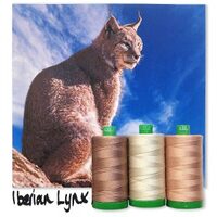 Aurifil Color Builder - Endangered Species 40wt - Iberian Lynx