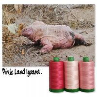 Aurifil Color Builder - Endangered Species 40wt - Pink Land Iguana