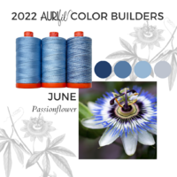 Aurifil Color Builder - Flora - Passionflower