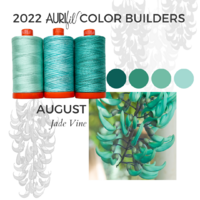 Aurifil Color Builder - Flora - Jade Vine