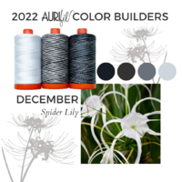 Aurifil Color Builder - Flora - Spider Lily