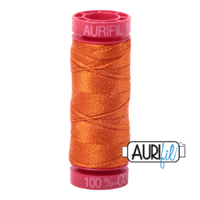 Aurifil 12wt Cotton Mako' 50m Spool - 2235 - Orange