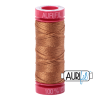 Aurifil 12wt Cotton Mako' 50m Spool - 2335 - Light Cinnamon