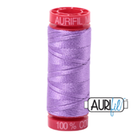 Aurifil 12wt Cotton Mako' 50m Spool - 2520 - Violet