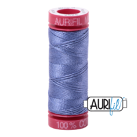 Aurifil 12wt Cotton Mako' 50m Spool - 2525 - Dusty Blue Violet