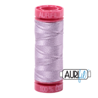 Aurifil 12wt Cotton Mako' 50m Spool - 2562 - Lilac