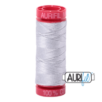 Aurifil 12wt Cotton Mako' 50m Spool - 2600 - Dove