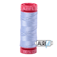 Aurifil 12wt Cotton Mako' 50m Spool - 2770 - Very Light Delft