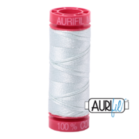 Aurifil 12wt Cotton Mako' 50m Spool - 2800 - Mint Ice
