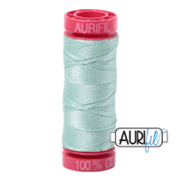 Aurifil 12wt Cotton Mako' 50m Spool - 2830 - Mint
