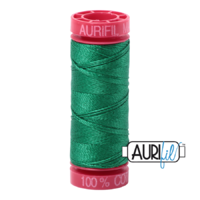 Aurifil 12wt Cotton Mako' 50m Spool - 2870 - Green