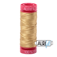 Aurifil 12wt Cotton Mako' 50m Spool - 2920 - Light Brass