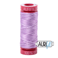 Aurifil 12wt Cotton Mako' 50m Spool - 3840 - French Lilac
