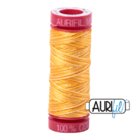 Aurifil 12wt Cotton Mako' 50m Spool - 3920 - Golden Glow