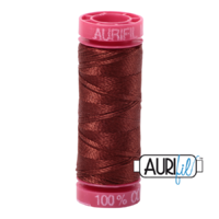 Aurifil 12wt Cotton Mako' 50m Spool - 4012 - Copper Brown