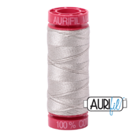 Aurifil 12wt Cotton Mako' 50m Spool - 6724 - Moonshine