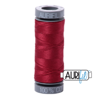 Aurifil 28wt Cotton Mako' 100m Spool - 1103 - Burgundy