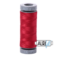 Aurifil 28wt Cotton Mako' 100m Spool - 2250 - Red