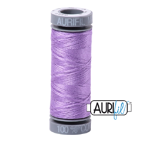 Aurifil 28wt Cotton Mako' 100m Spool - 2520 - Violet