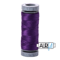 Aurifil 28wt Cotton Mako' 100m Spool - 2545 - Medium Purple