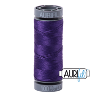 Aurifil 28wt Cotton Mako' 100m Spool - 2582 - Dark Violet