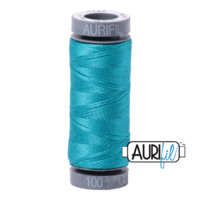 Aurifil 28wt Cotton Mako' 100m Spool - 2810 - Turquoise