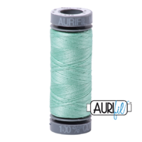 Aurifil 28wt Cotton Mako' 100m Spool - 2835 - Medium Mint