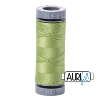 Aurifil 28wt Cotton Mako' 100m Spool - 2882 - Light Green