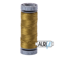 Aurifil 28wt Cotton Mako' 100m Spool - 2910 - Medium Olive