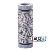 Aurifil 28wt Cotton Mako' 100m Spool - 4652 - Licorice Twist