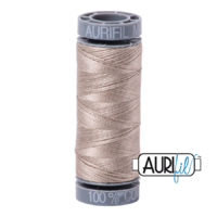 Aurifil 28wt Cotton Mako' 100m Spool - 5011 - Rope Beige