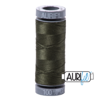 Aurifil 28wt Cotton Mako' 100m Spool - 5012 - Dark Green