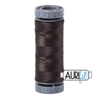 Aurifil 28wt Cotton Mako' 100m Spool - 5013 - Asphalt